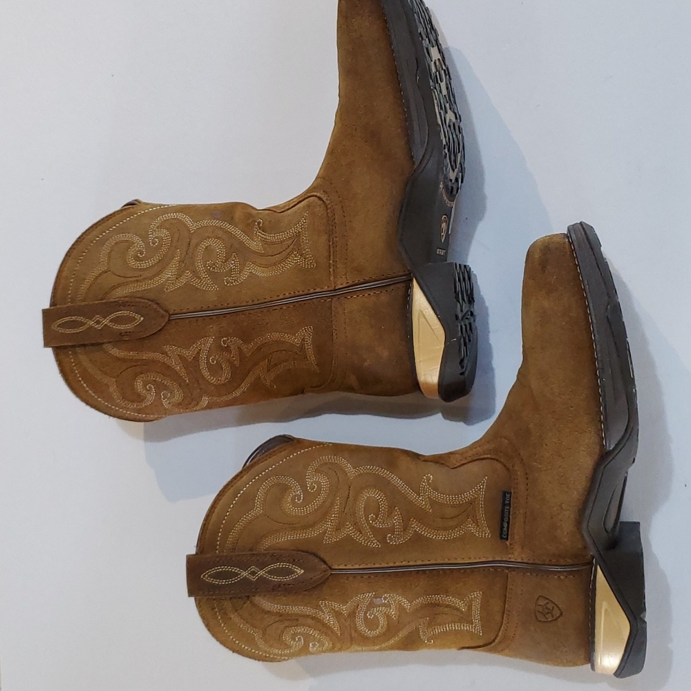 Ariat Workhog Composite Toe Boot, size 8